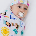 Bam & Stitch Children of the World Swaddle - 