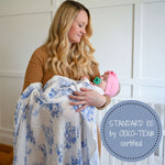 LollyBanks Chinoiserie Swaddle BlanketEveretts Place