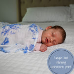 LollyBanks Chinoiserie Swaddle BlanketEveretts Place