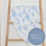LollyBanks Chinoiserie Swaddle BlanketEveretts Place