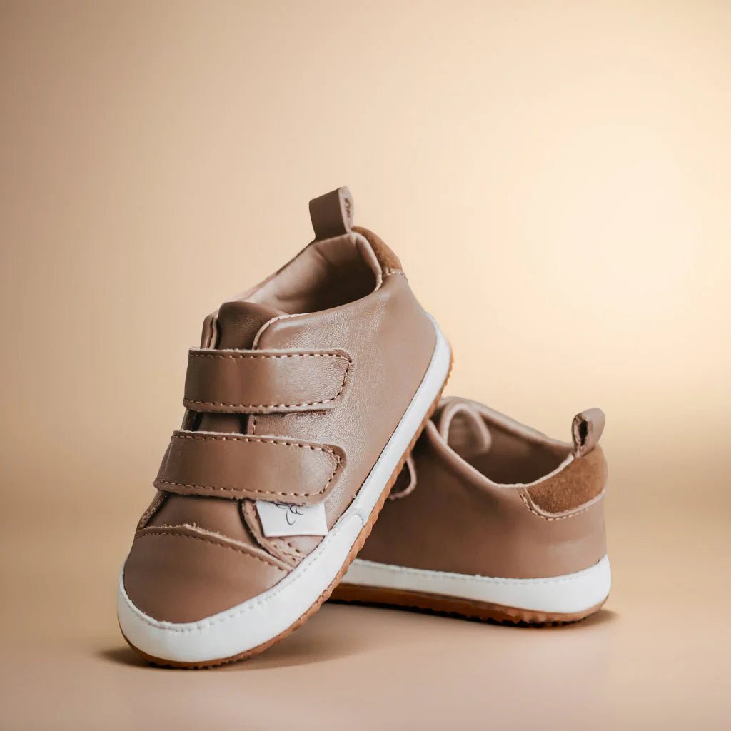 Little Love Bug Co. Chocolate Low Top Discontinue - Everetts Place Boutique - 