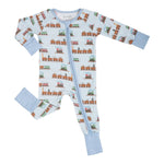 LollyBanks Choo Choo Crew Zipper One Piece PajamaEveretts Place