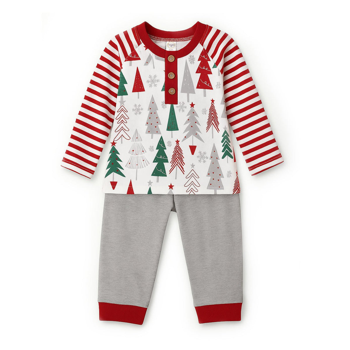Tesa Babe Christmas Baby & Toddler Top & Bottom SetEveretts Place