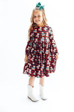 Mila & Rose ® Christmas Bears L/S Pocket Twirl Dress - 