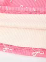 Rylee Faith Designs Christmas Bow Dress For Girls Festive Adorable Style - Everetts Place Boutique - 