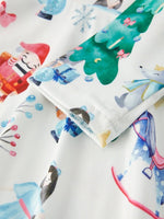 Rylee Faith Designs Christmas Character Nutcracker Print Girls Holiday Dress - Everetts Place Boutique - 