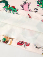 Rylee Faith Designs Christmas Character Print Girls Dress With Ruffle Sleeves - Everetts Place Boutique - 