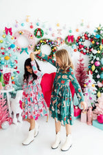 Mila & Rose ® Christmas Cowgirl L/S Pocket Twirl Dress - 