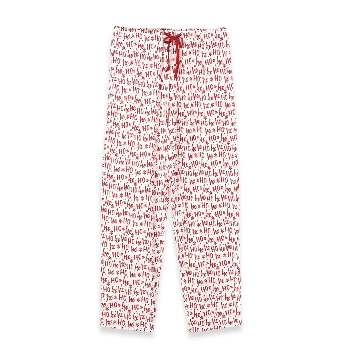 Tesa Babe Christmas Ho - Ho - Ho Adult Bamboo Pajama Pants - Family Matching - 