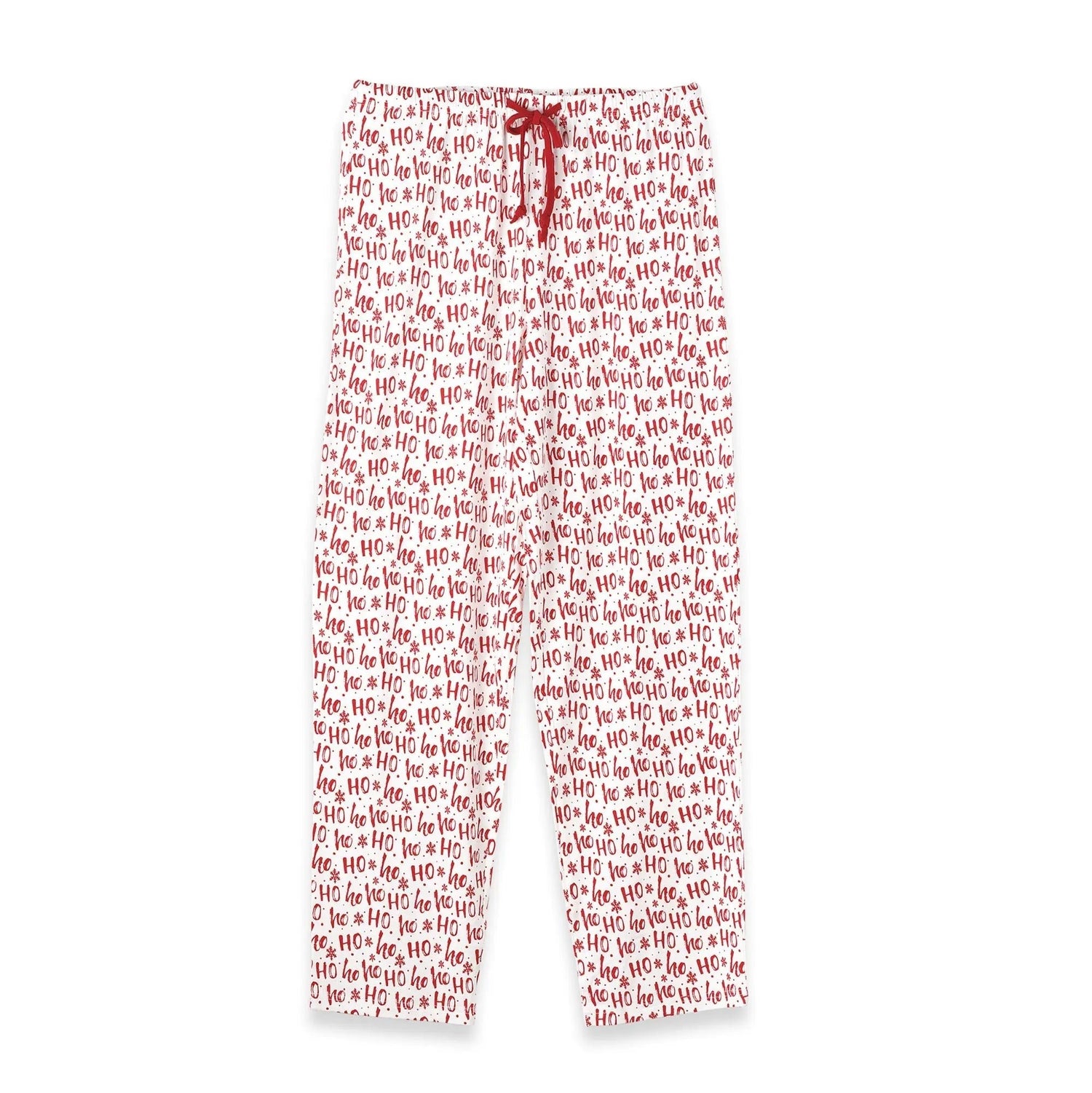 Tesa Babe Christmas Ho - Ho - Ho Adult Bamboo Pajama Pants - Family Matching - 