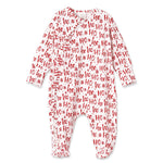 Tesa Babe Christmas Ho - Ho - Ho Bamboo Baby Zipper Romper - Family MatchingEveretts Place
