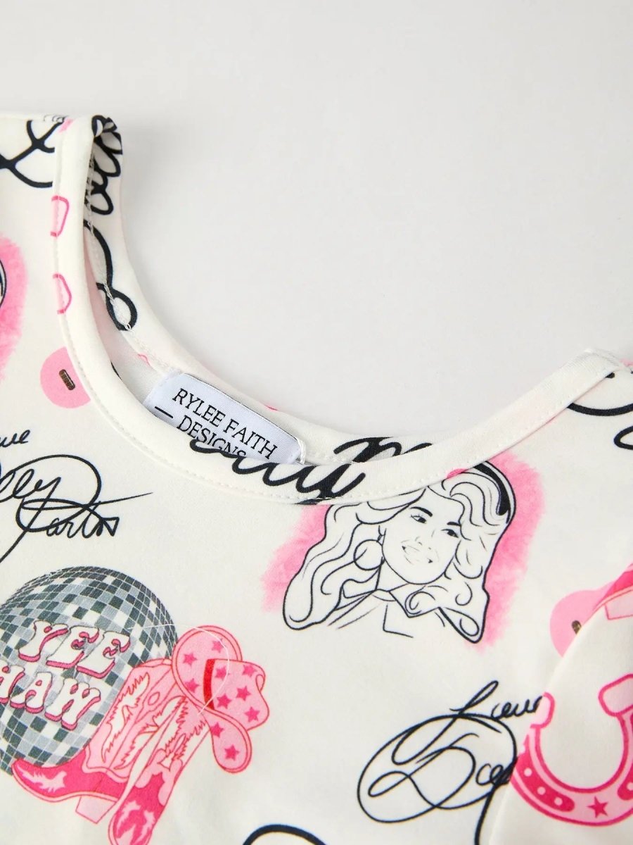 Rylee Faith Designs Christmas Holiday Cheer Christmas Lights and Candy Dress - Everetts Place Boutique - 