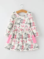 Rylee Faith Designs Christmas Holiday Cheer Christmas Lights and Candy Dress - Everetts Place Boutique - 