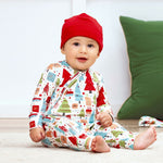Tesa Babe Christmas Merry Baby Bamboo Zipper Romper - Family MatchingEveretts Place