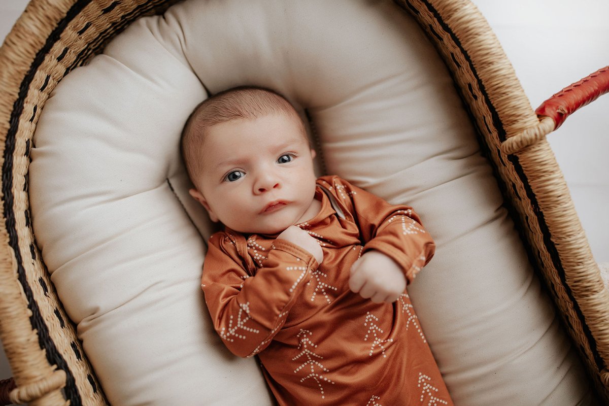 Three Little Tots Christmas Pine Tree Knotted Gown - 