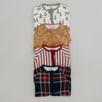 Mebie Baby Christmas Plaid Bamboo Zipper Sleeper for Babies 0 to 18 Months - 
