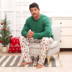 Tesa Babe Christmas Santa Bamboo Pajama Pants for Adults Cozy - Everetts Place Boutique - 