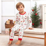 Tesa Babe Christmas Santa Bamboo Pajama Set for Kids Cozy Soft - Everetts Place Boutique - 