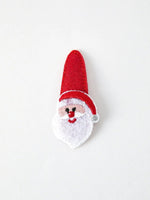 Rylee Faith Designs Christmas Santa Girls Hair Clip Holiday Accessory - Everetts Place Boutique - 