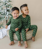 Little Joy Co. Christmas Tree Bamboo Pajamas - 2pc Set - 