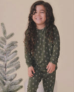 Little Joy Co. Christmas Tree Bamboo Pajamas - 2pc Set - 