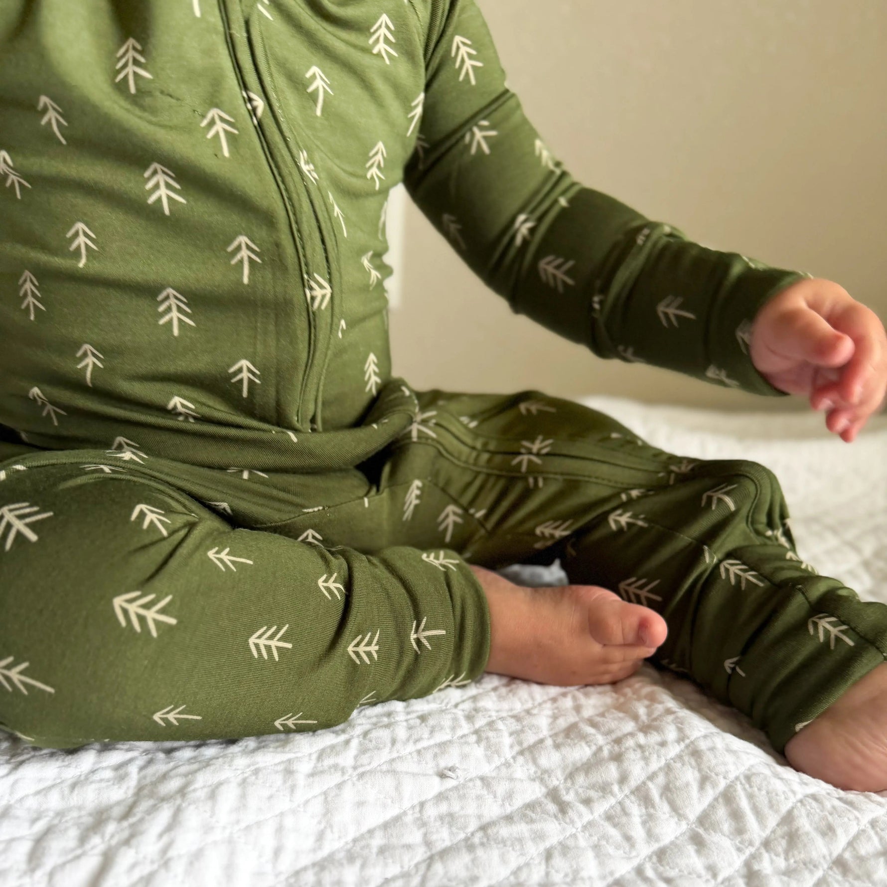 Little Joy Co. Christmas Tree Bamboo Pajamas - Zippy Everetts Place
