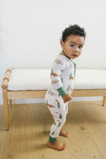 Little Joy Co. Christmas Tree - Rex Dino Bamboo Zippy Romper *Newborn left - 