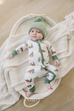 Little Joy Co. Christmas Tree - Rex Dino Bamboo Zippy Romper *Newborn left - 