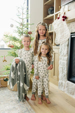 Mebie Baby Christmas Trees Bamboo Cozy Sleep Set For Kids 2T To 11 Years - 