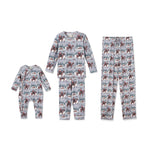 Cowboy Christmas Family Matching Soft Bamboo Pajamas by Tesa Babe