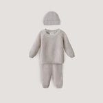 Mushie Chunky Knit Beanie Made with Organic Cotton for Babies Cozy and Stylish - 