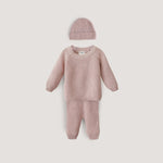 Mushie Chunky Knit Beanie Made with Organic Cotton for Babies Cozy and Stylish - 