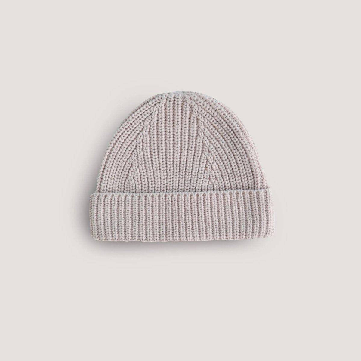 Mushie Chunky Knit Beanie Made with Organic Cotton for Babies Cozy and Stylish - 