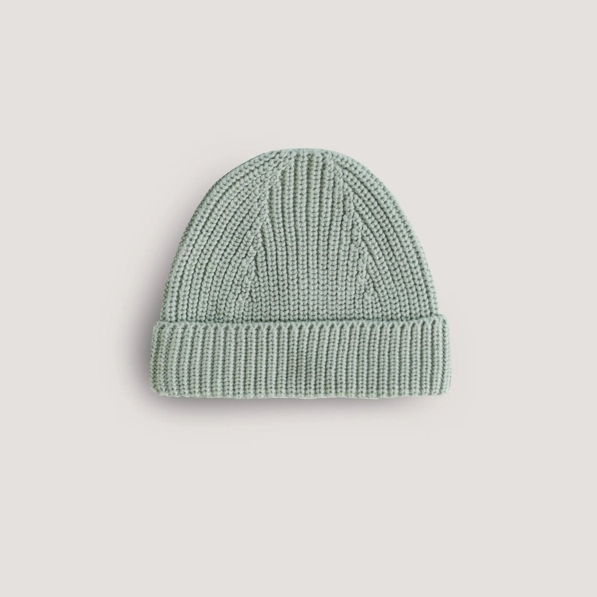 Mushie Chunky Knit Beanie Made with Organic Cotton for Babies Cozy and Stylish - 