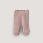 Mushie Chunky Knit Pants for Babies Made with Organic Cotton Cozy and Stylish Outfit Option - Everetts Place Boutique - 