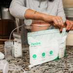 Cimilre Breast Pumps Cimilre Breast Milk Storage Bags with Double Zipper Lock for New Moms - 