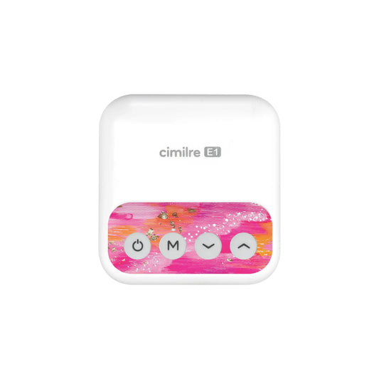 E1 Breast Pump Skin Decal with Fashionable Designs for Stylish Moms Cimilre Breast Pumps