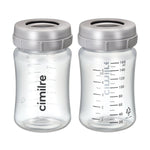 Cimilre Breast Pumps Cimilre Storage Bottle Set with Measuring Scale for Breastfeeding Moms - 