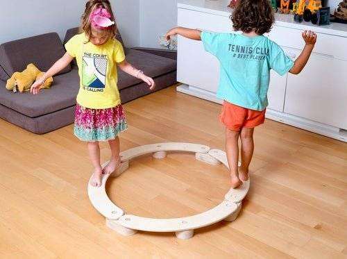 Circular Wooden Balance Beam Set - Everetts Place: Online Boutique - Furniture