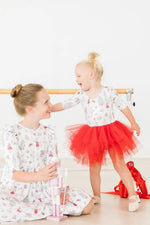 Mila & Rose ® Clara's Christmas 3/4 Tutu Leotard - 