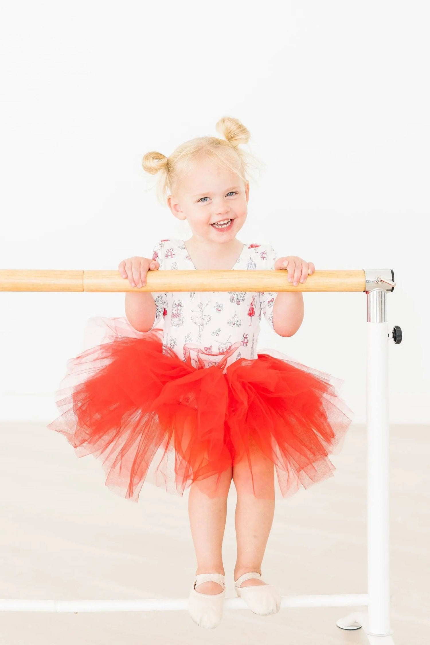 Mila & Rose ® Clara's Christmas 3/4 Tutu Leotard - 