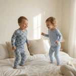 Sweet Bamboo Classic Baseball 2 - Piece Pajama Set - 