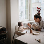 Mushie Classic Silicone Suction Plate for Kids Safe Non Slip Feeding Solution - Everetts Place Boutique - 