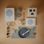 Mushie Classic Silicone Suction Plate for Kids Safe Non Slip Feeding Solution - Everetts Place Boutique - 