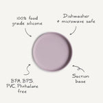Mushie Classic Silicone Suction Plate for Kids Safe Non Slip Feeding Solution - Everetts Place Boutique - 