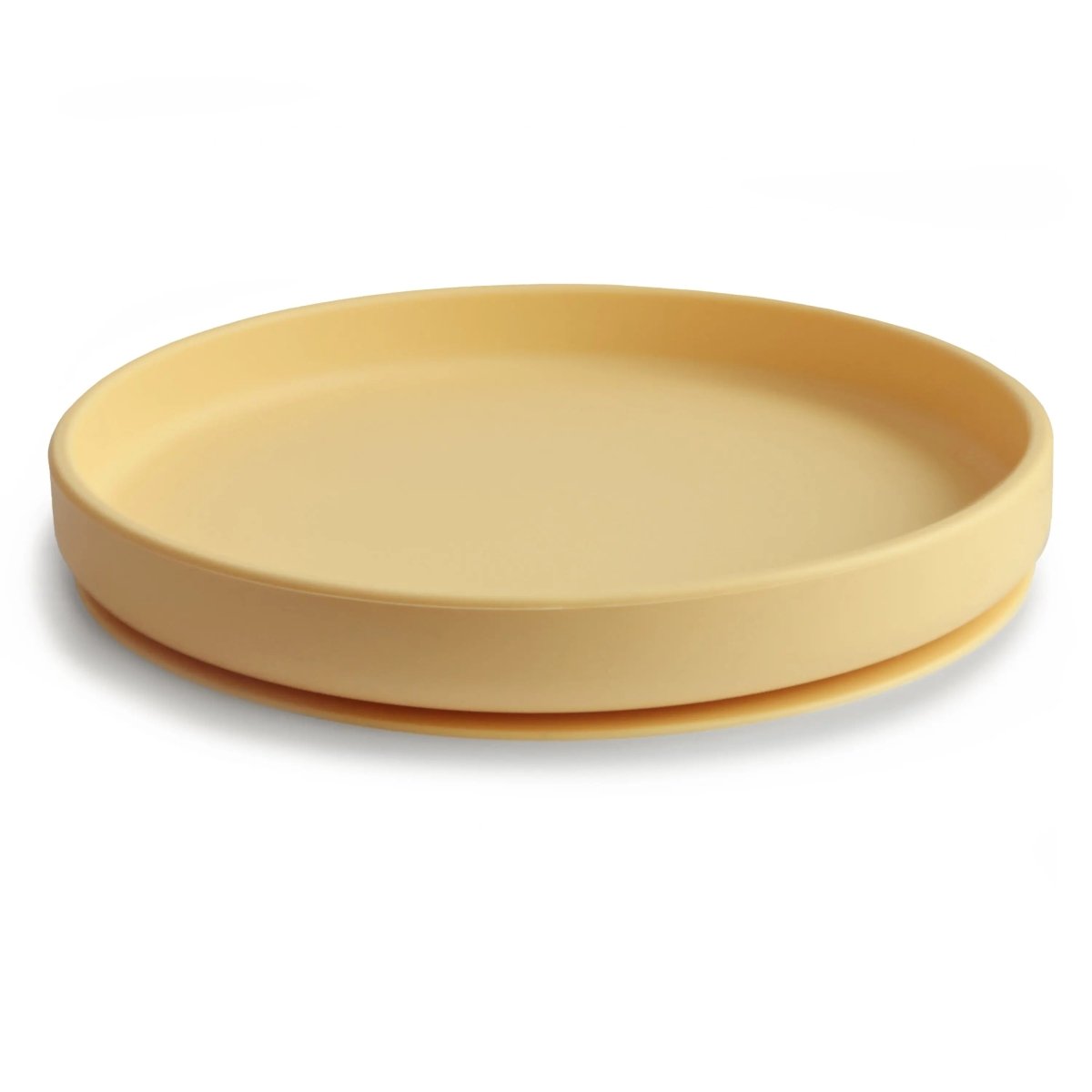 Mushie Classic Silicone Suction Plate for Kids Safe Non Slip Feeding Solution - Everetts Place Boutique - 