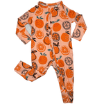 Texas Tushies Clementine Bamboo Viscose Zippies with Foldable Hands for Cozy Kids - 