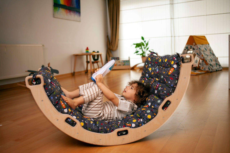 Climbing Arch Rocker with Space Cushion - Everetts Place: Online Boutique - Furniture