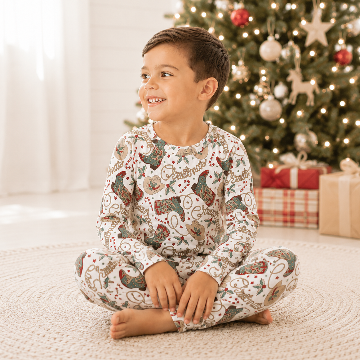 Bamboo Pajamas, Western Christmas Kids