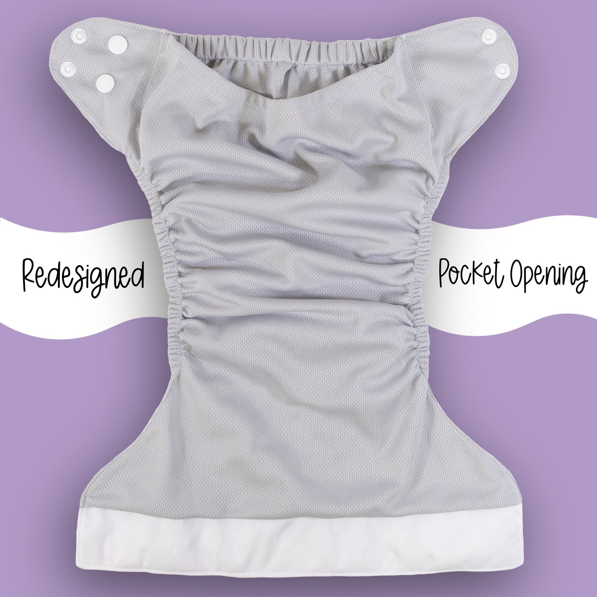 Cloth Diaper Quick Starter Kit with Three Absorbent Diapers and Inserts Texas Tushies